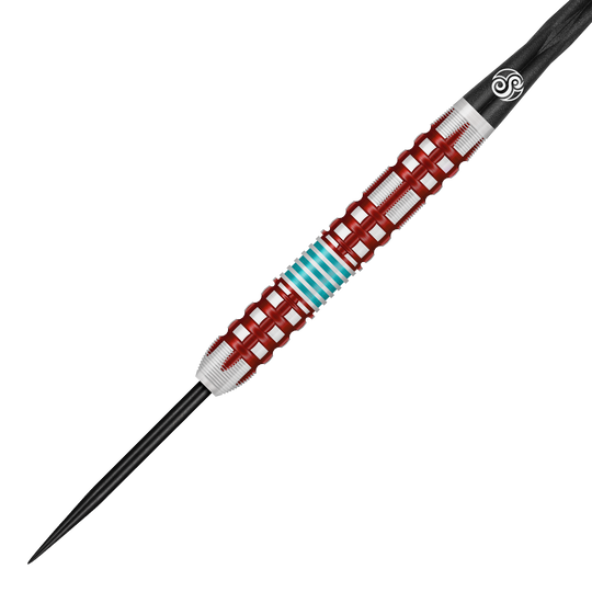 Hier ist das Produkt Shot Collab Pro Series Josh Pearson Steeldarts - 23g abgebildet. Die Darts haben ein modernes Design und sind hochwertig verarbeitet.