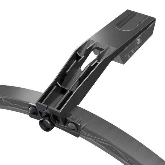 Target OMNI VIRT camera arm Das Bild zeigt den Target OMNI VIRT Kamera Arm. Der Kamera Arm ist aus Metall gefertigt und eignet sich zur Befestigung einer Kamera.