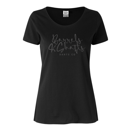 Barrels and Shafts Women&#39;s T-Shirt - Black