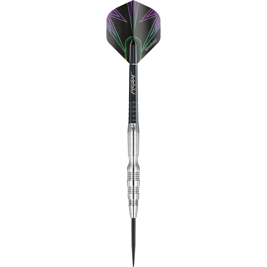 1042-24-Winmau-Simon-Whitlock-90-Tungsten-2018-Steeldarts-1Ib4pj2eRCNeW8 Winmau Simon Whitlock 90 % Tungsten Steeldarts werden in einer Reihe fotografiert. Das Produkt zeigt besondere Details am Schaft.