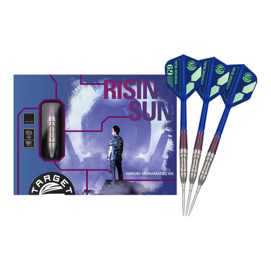 Target Japan Haruki Muramatsu Rising Sun GEN9 Steeldarts - 23g