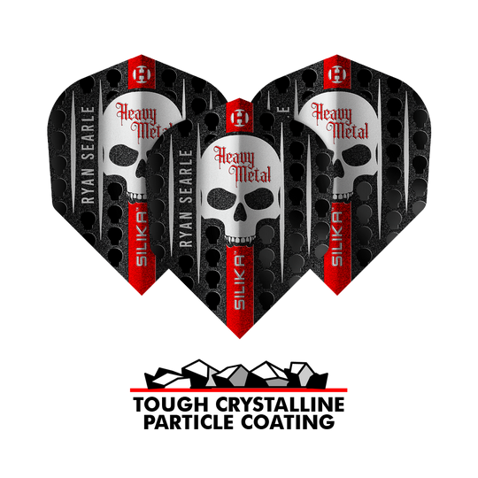 Harrows Silica Ryan Searle Series 3 No6 Flights Zu sehen ist Harrows Silika Ryan Searle Series 3 No6 Flights. Der Flight eignet sich für Dartpfeile.