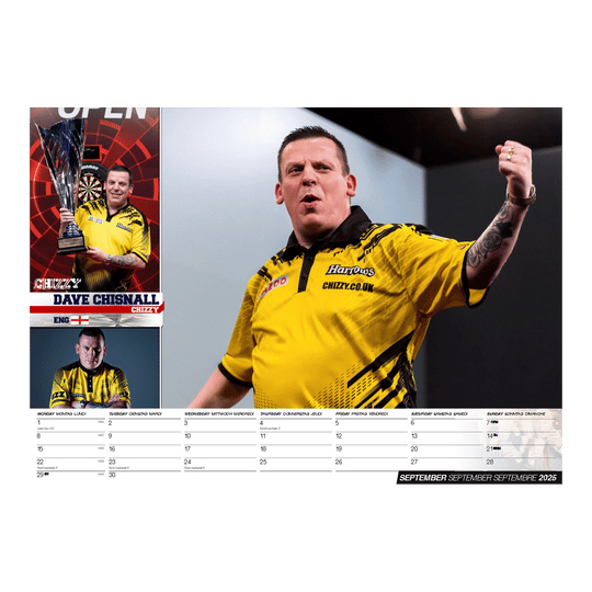 Darts Calendar 2025