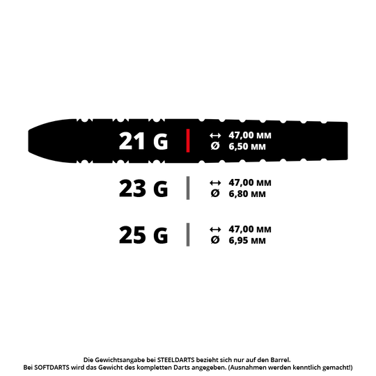 Target Raymond Van Barneveld 95K Swiss Points Steel Darts