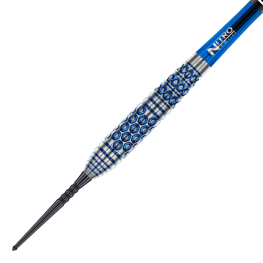 Red Dragon Luke Humphries TX5 steel darts Abgebildet ist das Produkt Red Dragon Luke Humphries TX5 Steeldarts. Das Bild zeigt die Steeldarts aus einer bestimmten Perspektive.