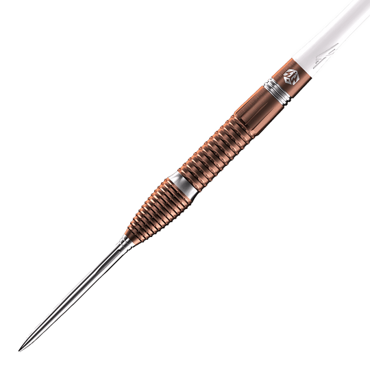 Caliburn Big Cats Lion steel darts Caliburn Big Cats Lion Steeldarts mit einem Gewicht von 23g. Das Bild zeigt die Vorderansicht des Produkts.