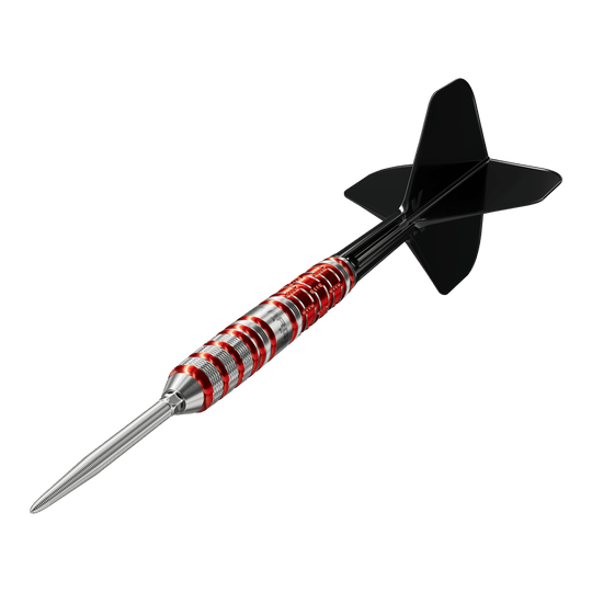 Target Japan Black Marque Spinel Swiss Point Steeldarts - 23g Das Foto zeigt die Target Japan Black Marque Spinel Swiss Point Steeldarts mit 23g. Diese Steeldarts sind besonders bei professionellen Spielern beliebt.