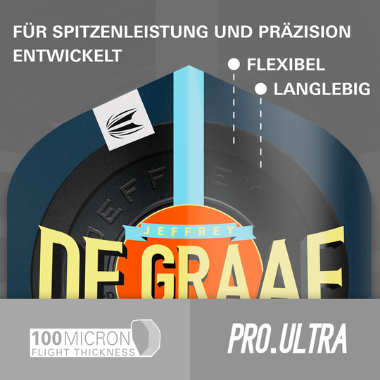 Target Pro Ultra Jeffrey De Graaf GEN1 No2 Standard Flights - 3 Sets