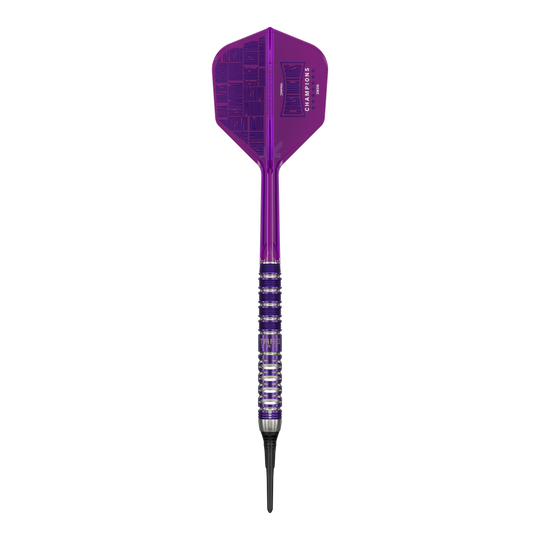 Hier ist das Produkt Target Japan Endeavour GEN2 Constructors Champions Limited Darts - 21g zu sehen. Es ist eine limitierte Edition von hochwertigen Softdarts.