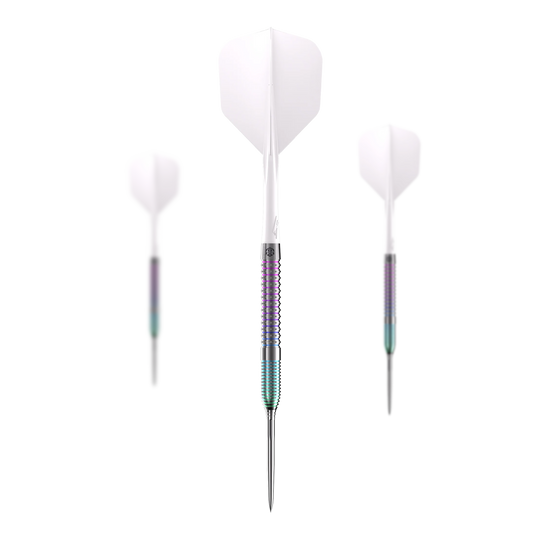 Caliburn Big Cats Ocelot steel darts Abgebildet ist das Set der Caliburn Big Cats Ozelot Steeldarts mit 23 Gramm. Das Set besteht aus mehreren hochwertigen Darts.