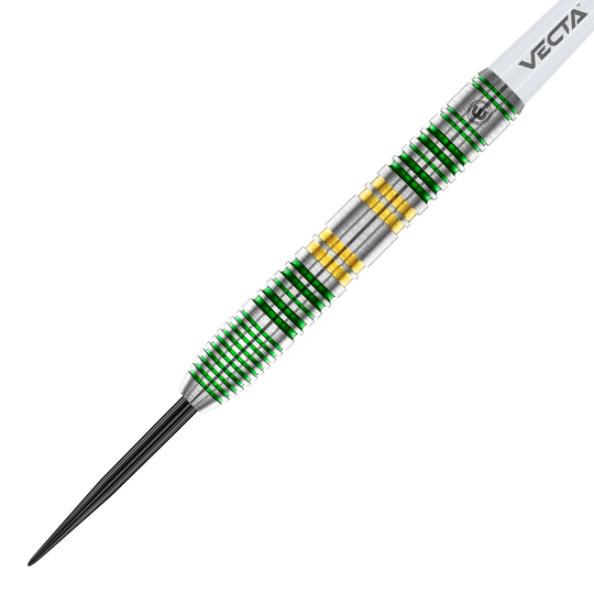 Winmau Xenon Steeldarts Mehrere Winmau Xenon Steeldarts sind im Bild zu sehen. Die Oberfläche spiegelt das Licht.