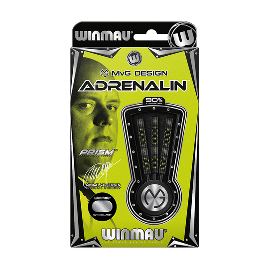 Winmau Michael Van Gerwen MvG Adrenalin steel darts