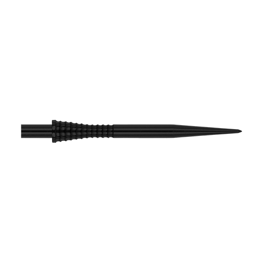 Red Dragon Raptor Gripped Black steel dart tips 38mm