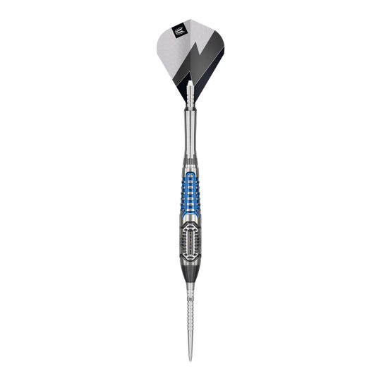 Target Phil Taylor Power X Chrono Swiss Points steel darts Das Bild zeigt die Target Phil Taylor Power X Chrono Swiss Points Steeldarts. Die Darts sind für Präzision und Leistung konzipiert.