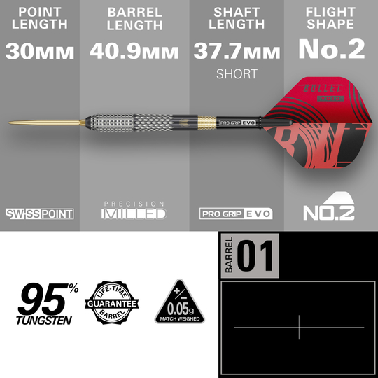 Target Stephen Bunting GEN5 Void Swiss Point Steel Darts Hier sind die Target Stephen Bunting GEN5 Void Swiss Point Steeldarts dargestellt. Es handelt sich um hochwertige Steeldarts für den professionellen Gebrauch.