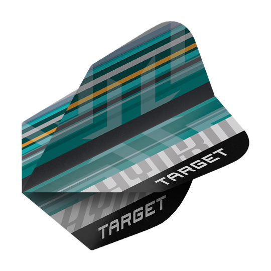 Zu sehen sind Target ProUltra Hydro No6 Flights - 3 Sets. Sie verbessern die Flugeigenschaften von Dartpfeilen.