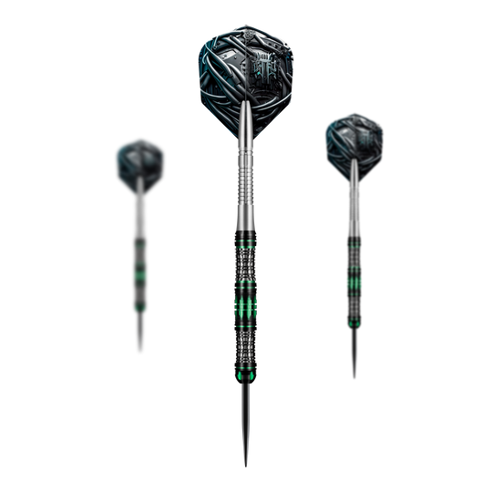 Shot AI cyberpunk steel darts