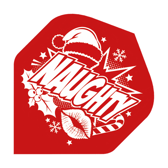McDart Naughty Or Nice No2 Standard Flights Das Bild zeigt McDart Naughty Or Nice No2 Standard Flights. Hierbei handelt es sich um hochwertige Dartflights.