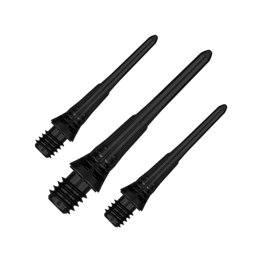 Target Cryo Soft Dart Tips Pack of 30 - Black Abgebildet ist das Produkt Target Cryo Softdartspitzen 30er Pack in Schwarz. Es handelt sich um hochwertige Softdartspitzen für Softdartpfeile.