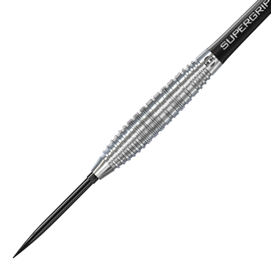 Harrows NX90 Bomb Quick Point Steel Darts Die Abbildung zeigt Harrows NX90 Bomb Quick Point Steeldarts. Die Steeldarts sind für das Dartspiel konzipiert.