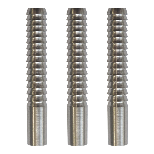 McDart Shark 2 Softdart Barrels - 18g Das Produktbild zeigt McDart Shark 2 Softdart Barrels mit 18g im Set. Sie sind für den Einsatz im Softdart geeignet.