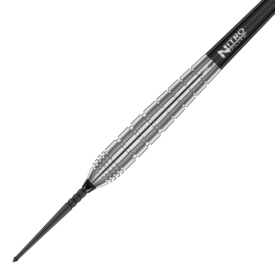 Abgebildet sind die Red Dragon Luke Humphries TX1 Pioneer Switch Point Steeldarts. Diese Darts sind speziell für präzises Dartspiel konzipiert.