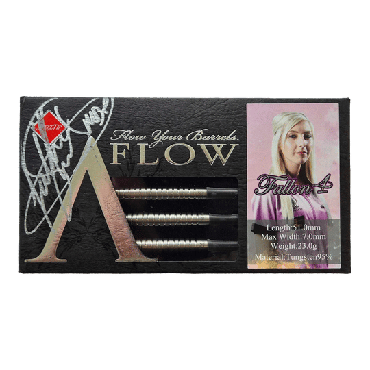 Dynasty Fallon Sherrock 4 AFlow Plain Steeldarts - Mit Autogramm - 23g