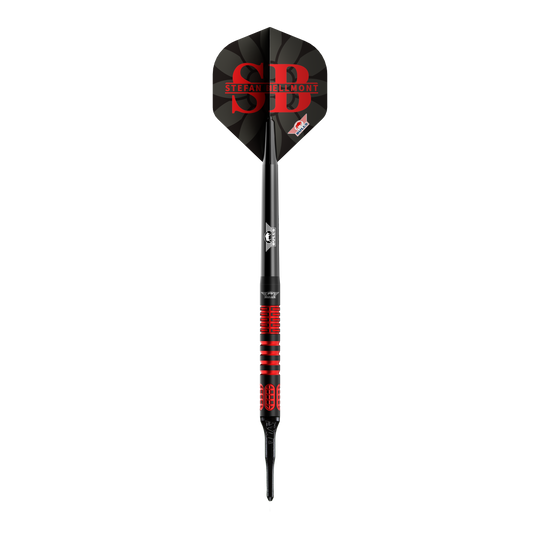 Bulls NL Stefan Bellmont 90 soft darts - 20g Hier werden die Bulls NL Stefan Bellmont 90 Softdarts mit 20 Gramm präsentiert. Diese Darts sind perfekt für Softdartspieler.