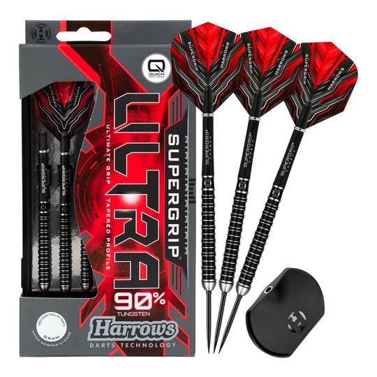Harrows Supergrip Ultra Quick Point Steel Darts