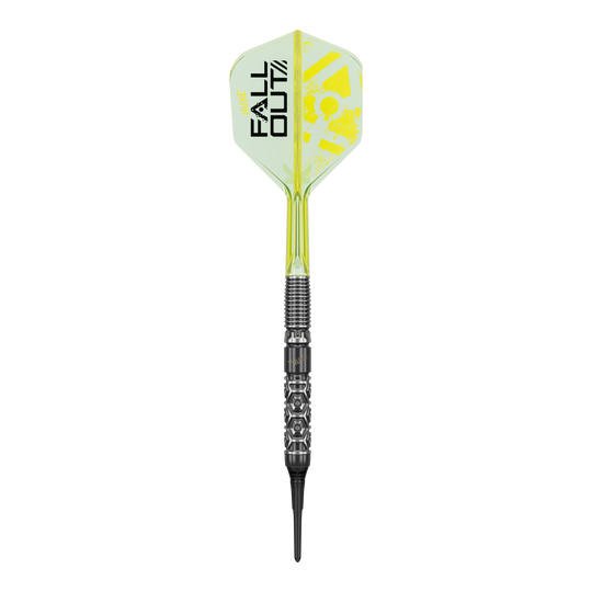 Target Luke Littler Nuke Fallout Soft Darts - 19g Target Luke Littler Nuke Fallout Soft Darts - 19g