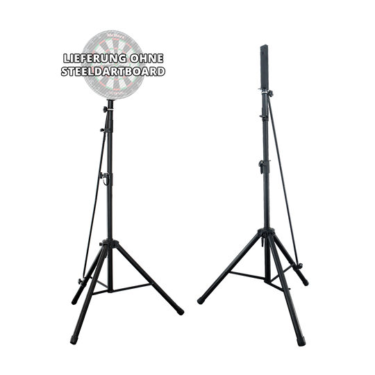 GranBoard 132 Electronic Dartboard with Hybrid Pro Dartboard Stand Das Bild zeigt das GranBoard 132 Elektronisches Dartboard und den Hybrid Pro Dartboardständer als Komplettset. Beide Produkte überzeugen durch ihre hochwertige Verarbeitung.