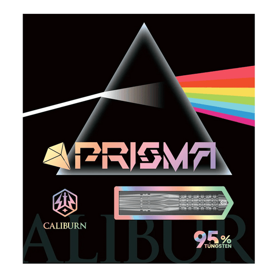 Caliburn Prisma P1 soft darts - 19g Auf dem Bild ist der Caliburn Prisma P1 Softdart - 19g zu sehen. Es handelt sich um einen hochwertigen Softdart für präzises Spiel.