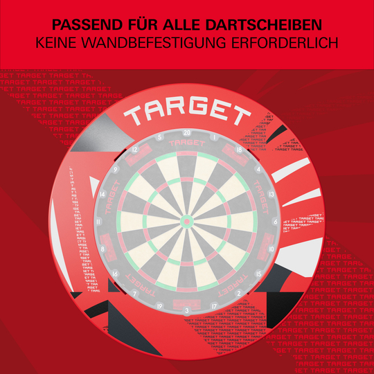 Target Notched Patterned Dartboard Surround