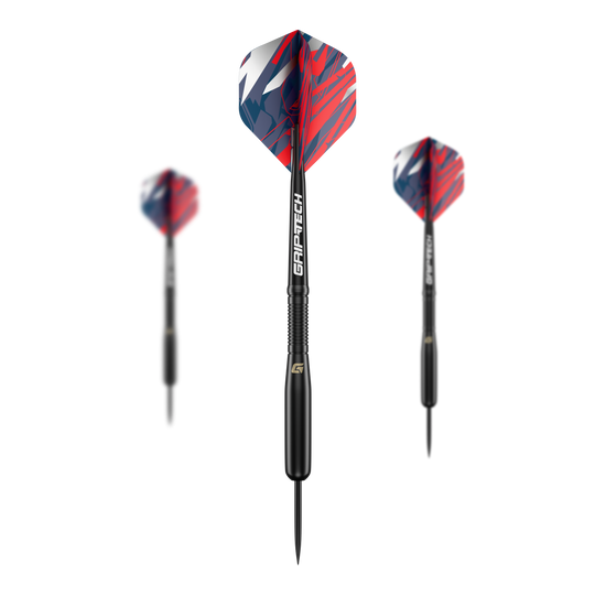 GOAT Homerun Baseball Black Brass Steeldarts - 15g