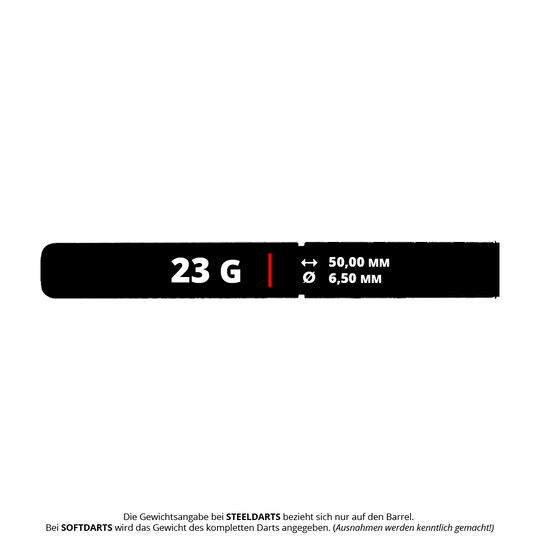 Caliburn Starships Series Demeter Steeldarts - 23g Abgebildet sind die Caliburn Starships Series Demeter Steeldarts mit einem Gewicht von 23g. Diese Steeldarts sind für ambitionierte Dartspieler gedacht.