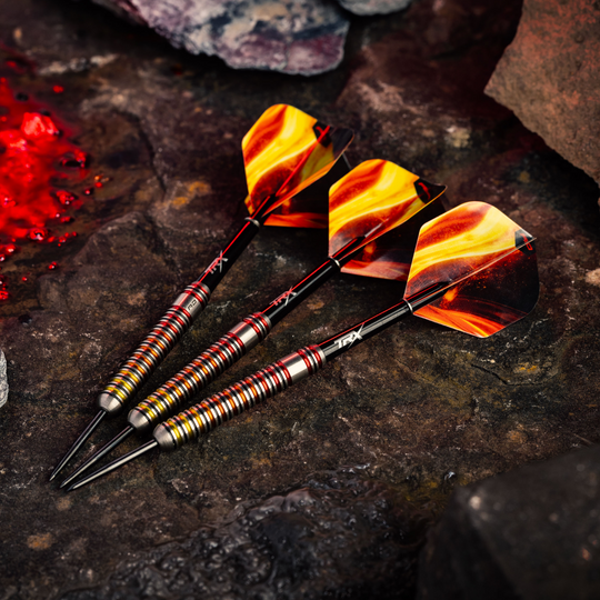 Red Dragon Furnace Steel Darts Dies ist ein Bild der Red Dragon Furnace Steeldarts. Die Darts sind speziell für Präzision und Leistung entwickelt.