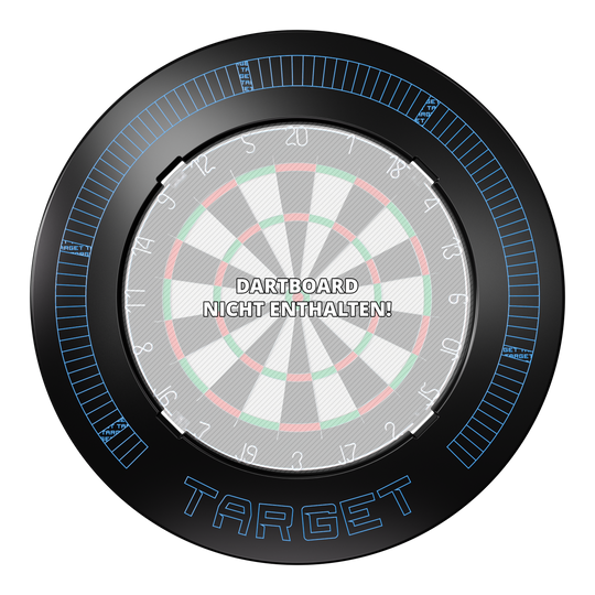 Target Corona Vision Notched Dartboard Surround with Lighting Target Corona Vision Notched Dartboard Surround with Lighting