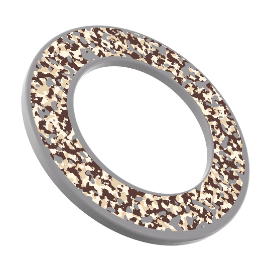 McDart Camo Dartboard Surround Diese Abbildung präsentiert ein Dartboard-Surround in Wüstentarnfarben. Es schützt die Wand und sorgt für ein attraktives Aussehen beim Dartspiel.