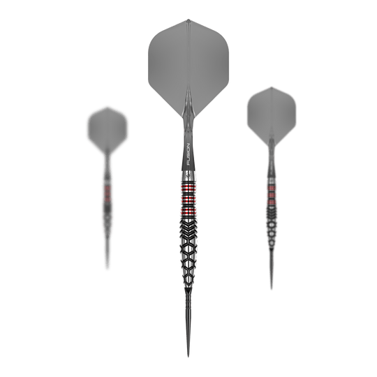 Winmau Fornax Torpedo Switch Points Steeldarts Das Bild zeigt die Winmau Fornax Torpedo Switch Points Steeldarts. Der Artikel besteht aus einem Set hochwertiger Darts für präzises Spiel.
