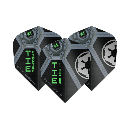 Target Star Wars ProUltra Tie Fighter No6 Flights Target Star Wars ProUltra Tie Fighter No6 Flights. Dart-Flights mit Tie Fighter Motiv aus der Star Wars Kollektion.
