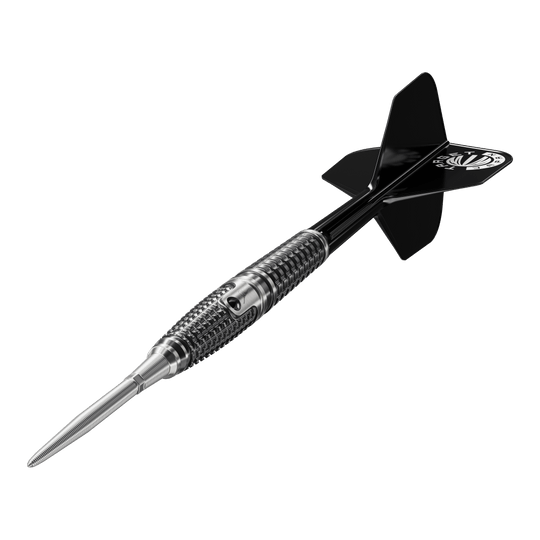 Dieses Bild stellt Target Japan Paul Lim The Legend GEN9 Swiss Point Steeldarts dar. Sie bieten eine ausgezeichnete Balance und Präzision.
