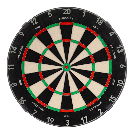 Precise 180 Endorphine Steel Dartboard with Numbered Ring - Nordic Grey Hier ist das Precise 180 Endorphine Steeldartboard mit Nummernring in Nordic Grey zu sehen. Das Dartboard eignet sich ideal für professionellen und privaten Gebrauch.