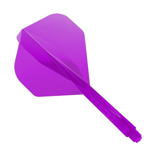 Condor Ax Clear Purple Flight System Standard Das Bild zeigt einen Artikel mit dem Dateinamen CO82631_Condor_AXE_ClearPurple_Standard_1_NEU. Das Produkt wird in dieser Aufnahme neutral dargestellt.