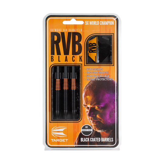 Target RVB Black Brass Softdarts - 19g