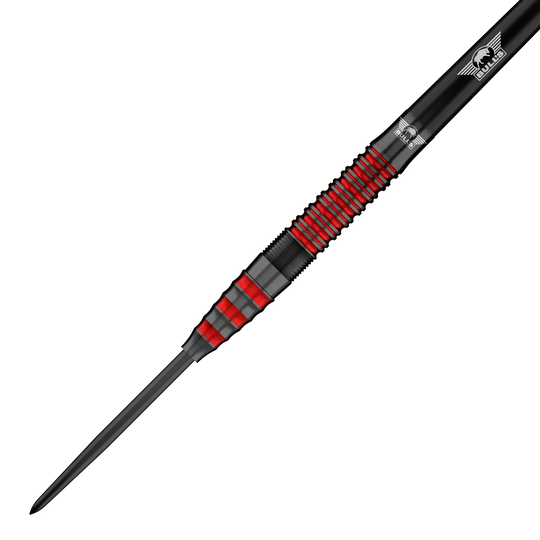 Das Bild zeigt die Bulls NL Florian Preis Steeldarts - 23g. Diese Steeldarts sind speziell für Präzision und Kontrolle entworfen.