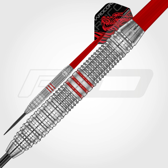 Red Dragon Jonny Clayton Brass Steel Darts - 21 g