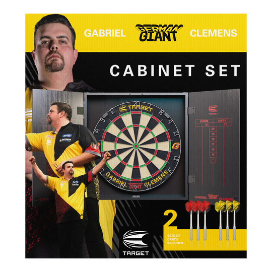Target Gabriel Clemens Kabinet Dartboard Set
