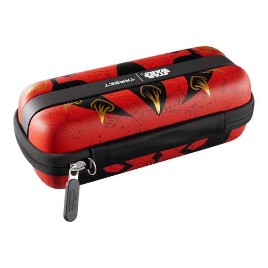 Target Star Wars Boa Dartcase - Darth Maul Das Bild zeigt das Target Star Wars Boa Dartcase im Darth Maul Design. Es handelt sich um ein Dartcase mit einem Star Wars Motiv.