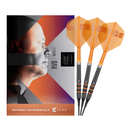 Target Raymond Van Barneveld 95K soft darts - 20g Target Raymond Van Barneveld 95K soft darts - 20g