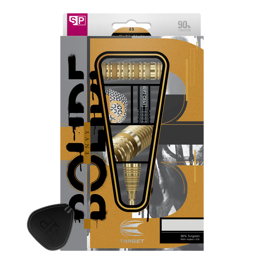 Target Bolide Envy 01 Swiss Point steel darts Abgebildet sind die Target Bolide Envy 01 Swiss Point Steeldarts. Diese Steeldarts sind für Präzisionswürfe beim Dartsport entwickelt worden.